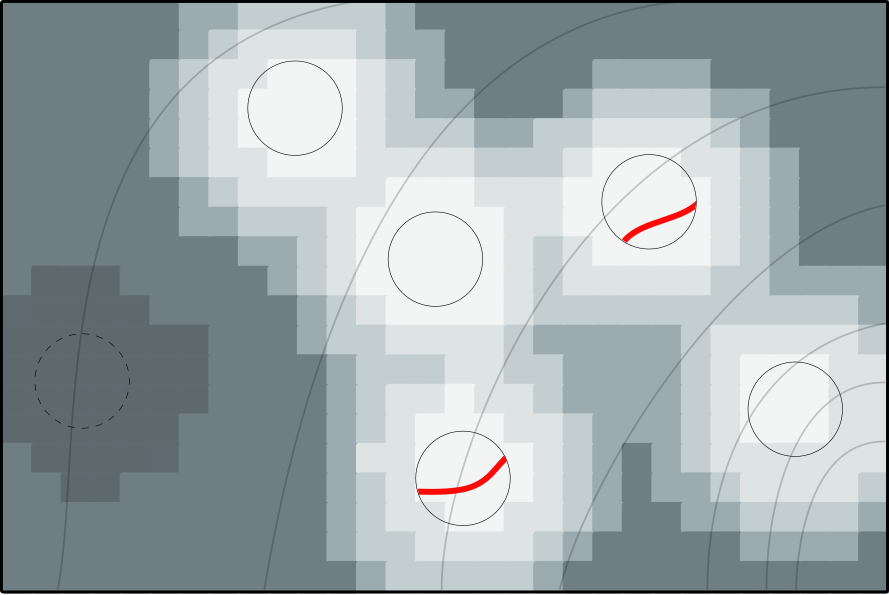 Controlled evidence-condition view with one requested observation missing and local support left weak.